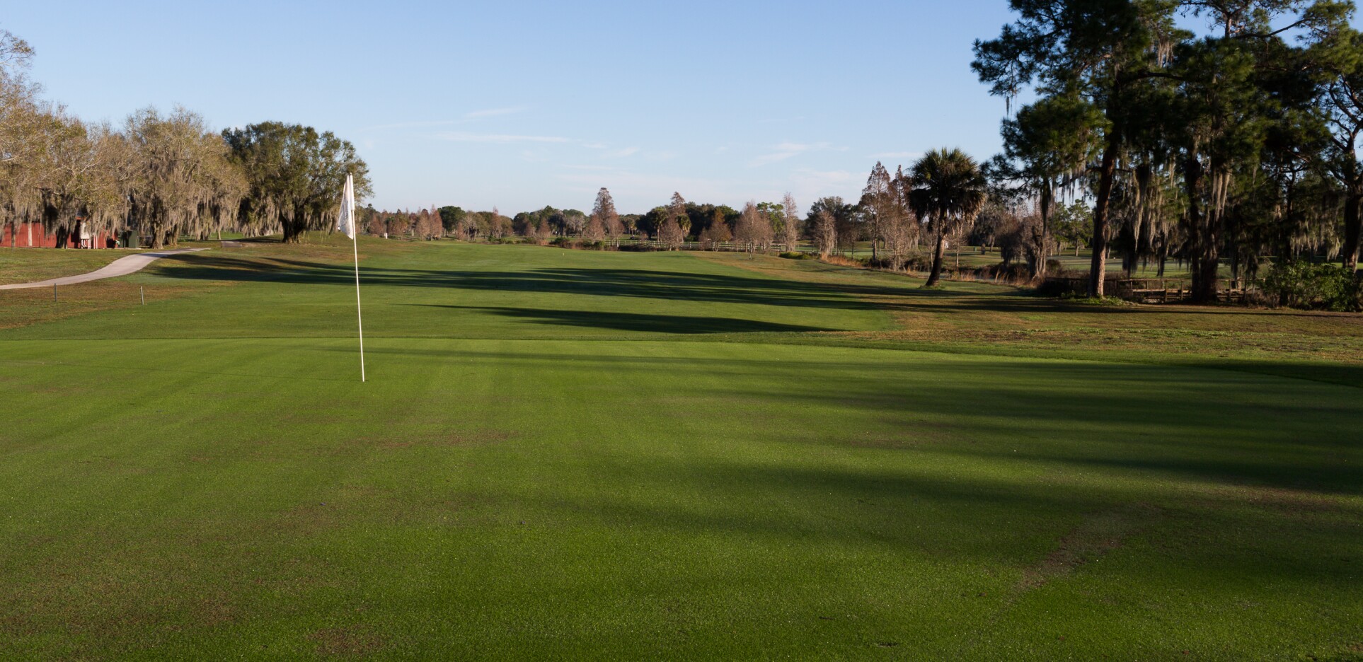 View of golf course fairway